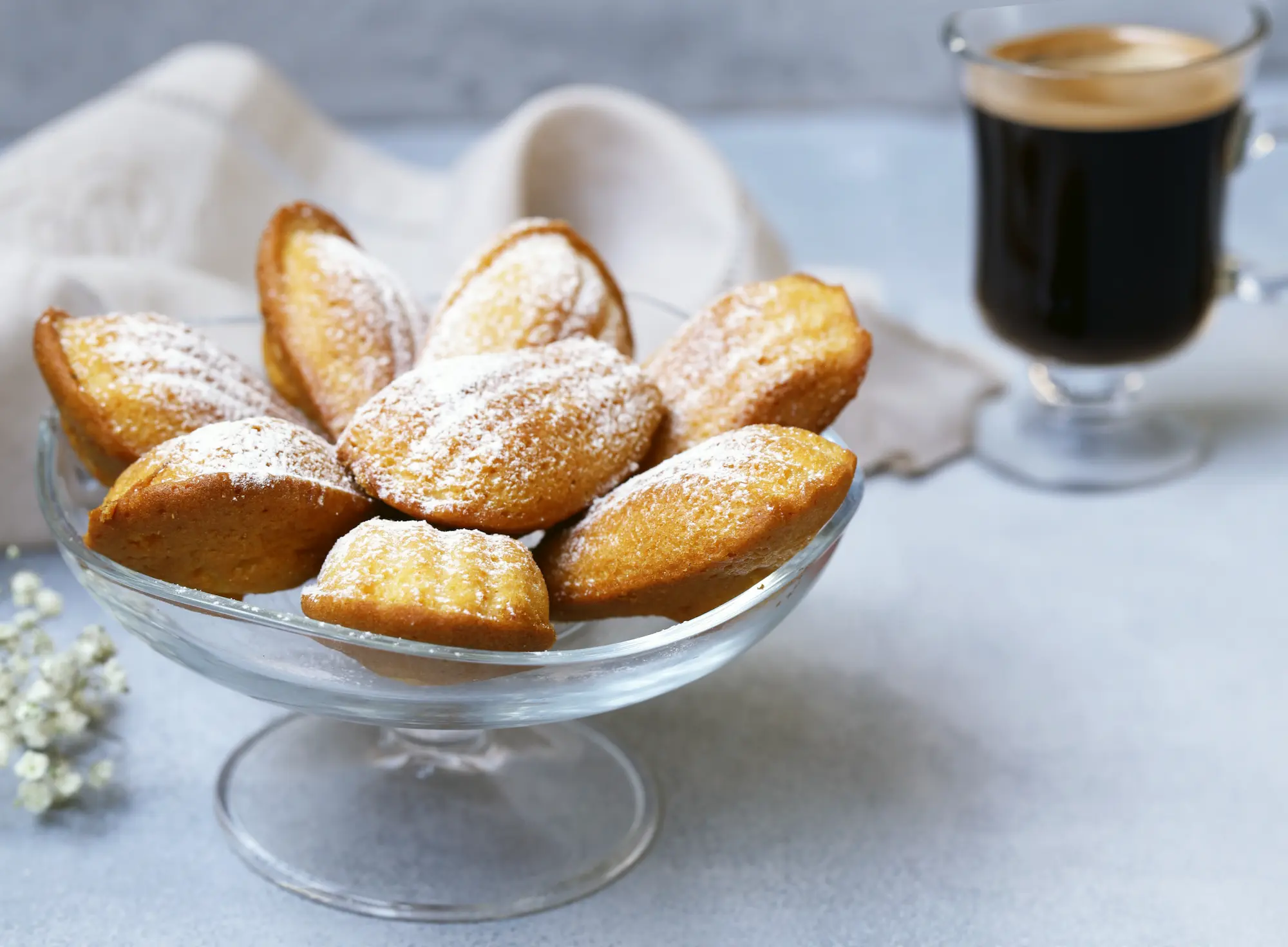 recette de madeleines avec le gaufrier snack collection