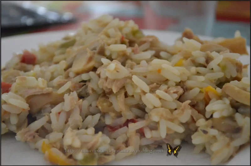 Recette de riz au thon au Cookéo