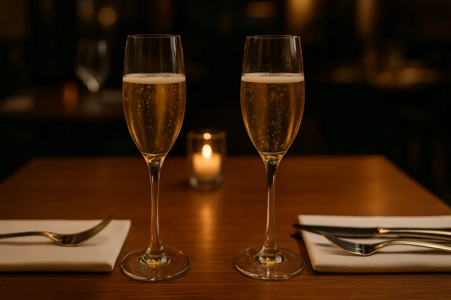 table restaurant champagne